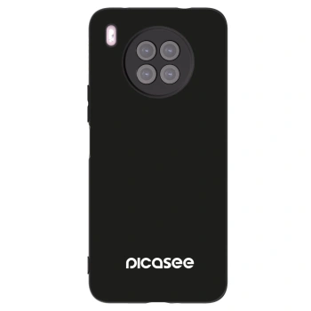 Picasee husă neagră din silicon pentru Huawei Nova 8i - Picasee