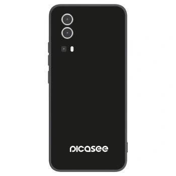Picasee husă neagră din silicon pentru Vivo Y72 5G - Picasee