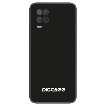 Picasee husă neagră din silicon pentru Realme 8 5G - Picasee