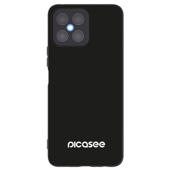 Picasee husă neagră din silicon pentru Honor X8 4G - Picasee
