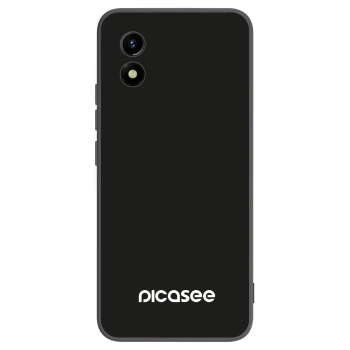 Picasee husă neagră din silicon pentru Vivo Y01 - Picasee