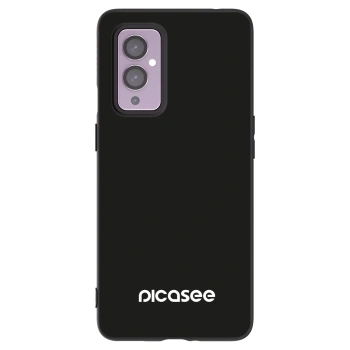 Picasee husă neagră din silicon pentru OnePlus 9 - Picasee