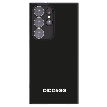 Picasee husă neagră din silicon pentru Samsung Galaxy S23 Ultra 5G - Picasee