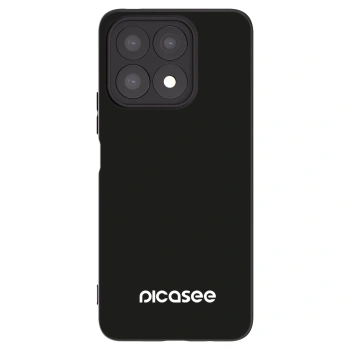 Picasee husă neagră din silicon pentru Honor X8a - Picasee