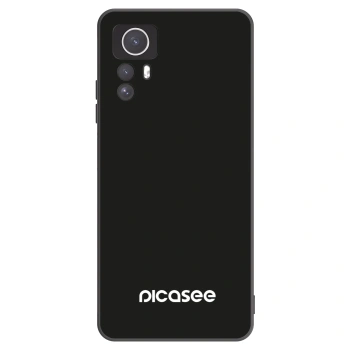 Picasee husă neagră din silicon pentru Xiaomi Redmi Note 12S - Picasee