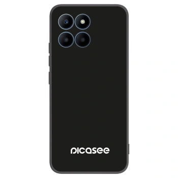 Picasee husă neagră din silicon pentru Honor 70 Lite - Picasee