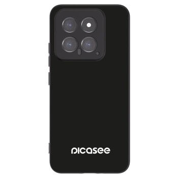 Picasee husă neagră din silicon pentru Xiaomi 14 - Picasee