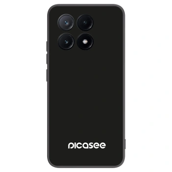 Picasee husă neagră din silicon pentru Xiaomi Poco X6 Pro - Picasee