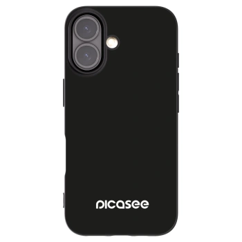 Picasee husă neagră din silicon pentru Apple iPhone 16 - Picasee