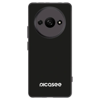 Picasee husă neagră din silicon pentru Xiaomi Redmi A3 - Picasee