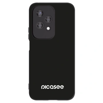 Picasee husă neagră din silicon pentru Honor 200 Lite - Picasee