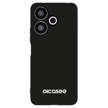 Picasee husă neagră din silicon pentru Xiaomi Redmi 13 4G - Picasee