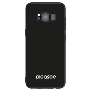 Picasee husă neagră din silicon pentru Samsung Galaxy S8 G950F - Picasee