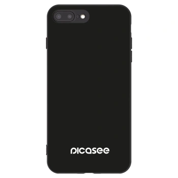 Picasee husă neagră din silicon pentru Apple iPhone 7 Plus - Picasee
