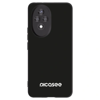 Picasee husă neagră din silicon pentru Honor 200 5G - Picasee