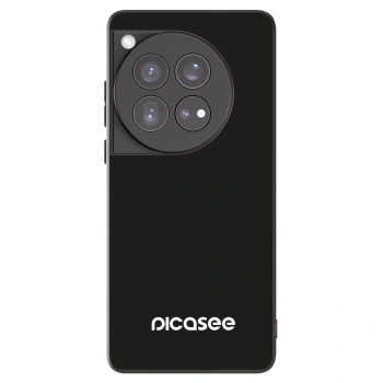 Picasee husă neagră din silicon pentru OnePlus 12 5G - Picasee