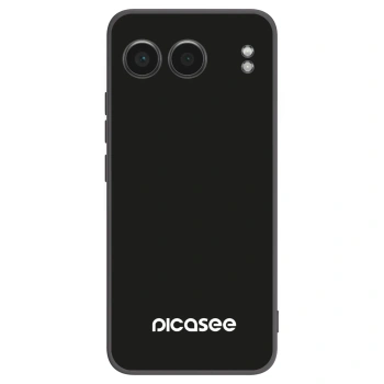 Picasee husă neagră din silicon pentru OnePlus Nord 4 - Picasee