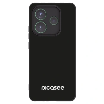 Picasee husă neagră din silicon pentru Xiaomi Redmi Note 14 5G - Picasee