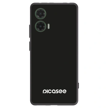 Picasee husă neagră din silicon pentru Motorola Moto G35 5G - Picasee