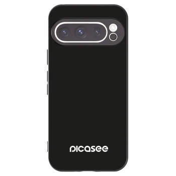 Picasee husă neagră din silicon pentru Google Pixel 9 Pro - Picasee