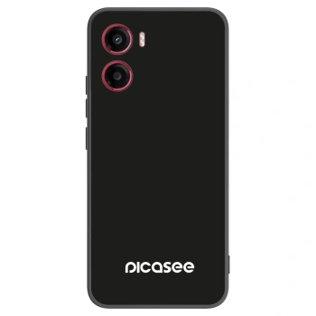 Picasee husă neagră din silicon pentru Motorola Moto G05 - Picasee
