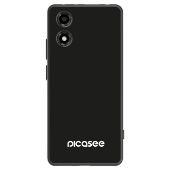 Picasee husă neagră din silicon pentru Motorola Moto E14 - Picasee