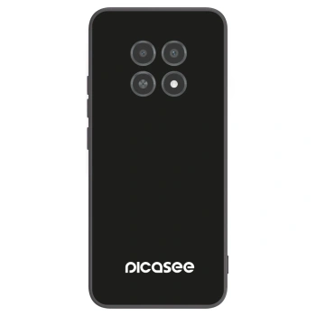 Picasee husă neagră din silicon pentru Realme 12X - Picasee