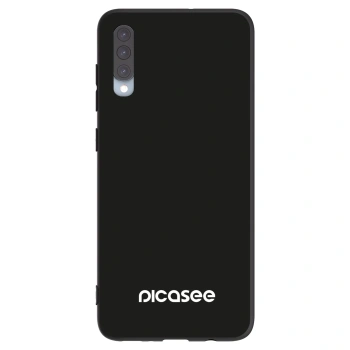 Picasee husă neagră din silicon pentru Samsung Galaxy A70 A705F - Picasee