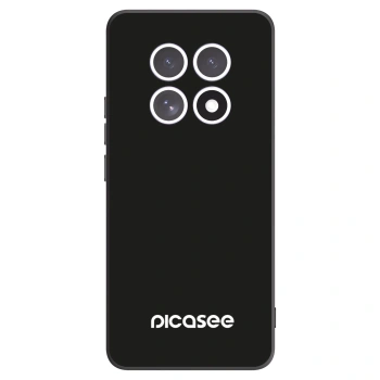 Picasee husă neagră din silicon pentru Xiaomi Redmi Note 15 - Picasee