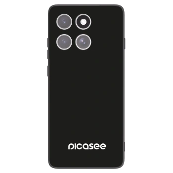 Picasee husă neagră din silicon pentru Motorola Edge 60 Fusion - Picasee