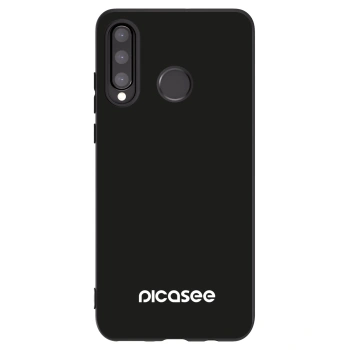 Picasee husă neagră din silicon pentru Huawei P30 Lite - Picasee
