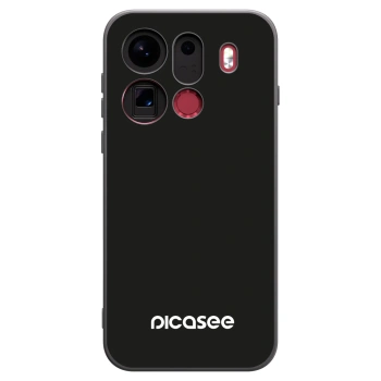 Picasee husă neagră din silicon pentru OPPO Find X9 Pro - Picasee