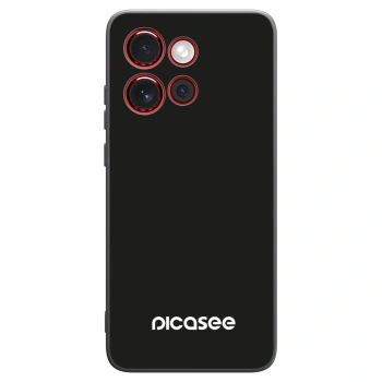 Picasee husă neagră din silicon pentru Motorola Edge 60 Neo 5G - Picasee