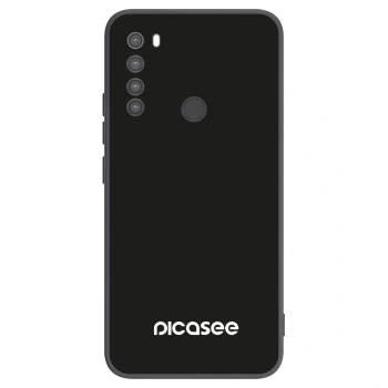 Picasee husă neagră din silicon pentru Xiaomi Redmi Note 8 - Picasee