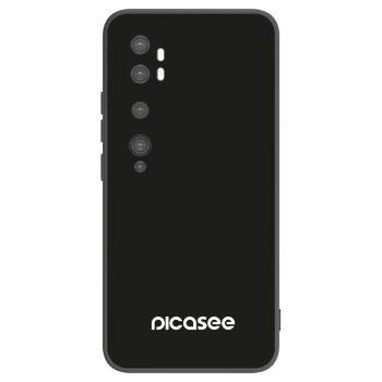 Picasee husă neagră din silicon pentru Xiaomi Mi Note 10 (Pro) - Picasee