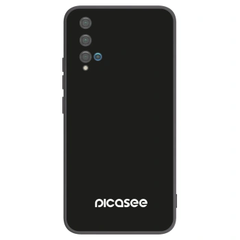 Picasee husă neagră din silicon pentru Huawei Nova 5T - Picasee