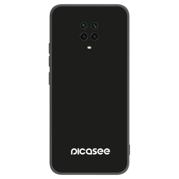 Picasee husă neagră din silicon pentru Xiaomi Redmi Note 9S - Picasee