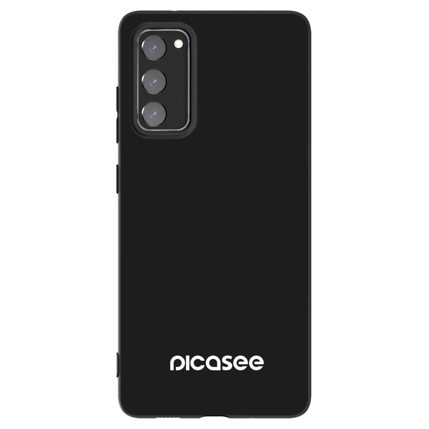 Picasee husă neagră din silicon pentru Samsung Galaxy S20 FE - Picasee