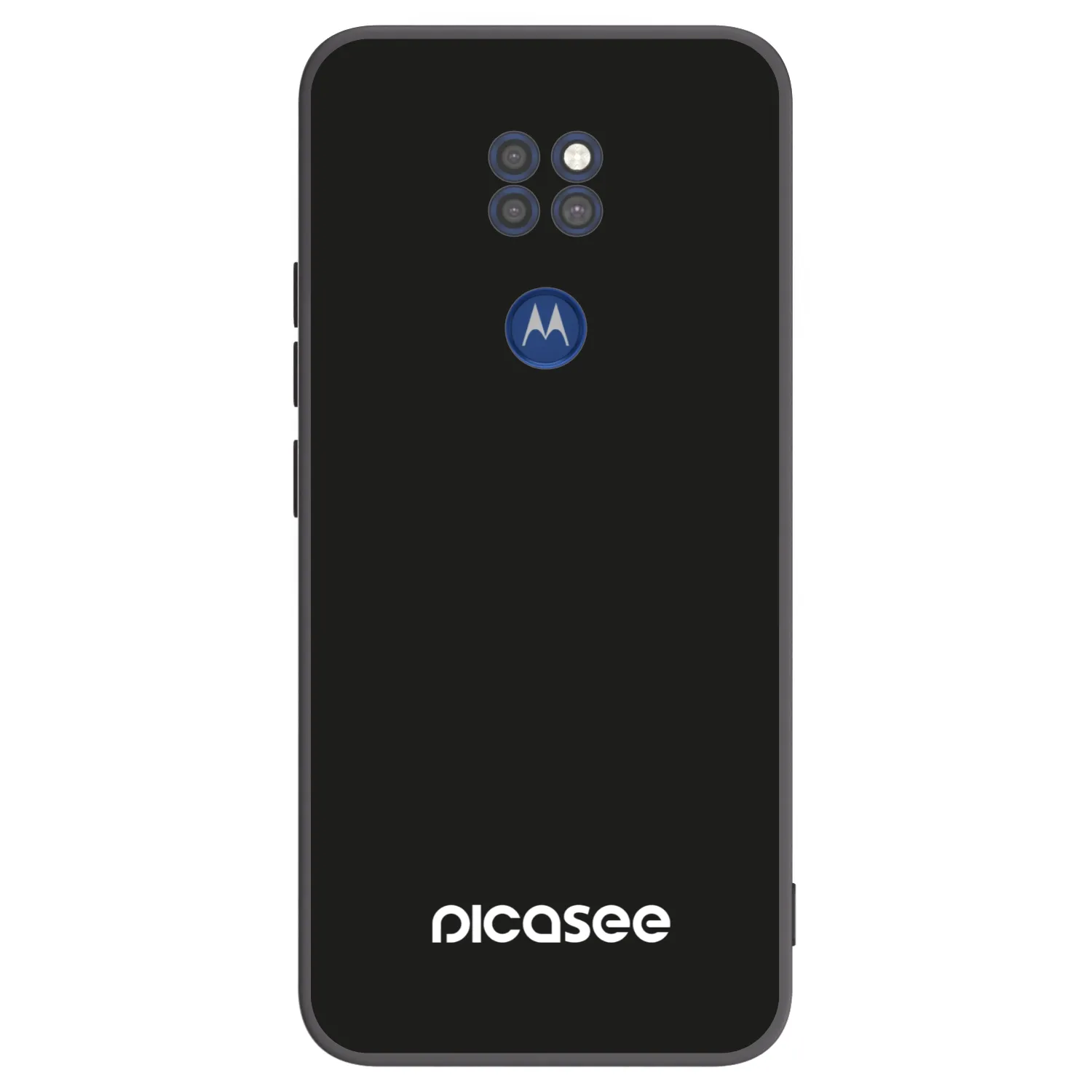 Picasee husă neagră din silicon pentru Motorola Moto G9 Play - Picasee