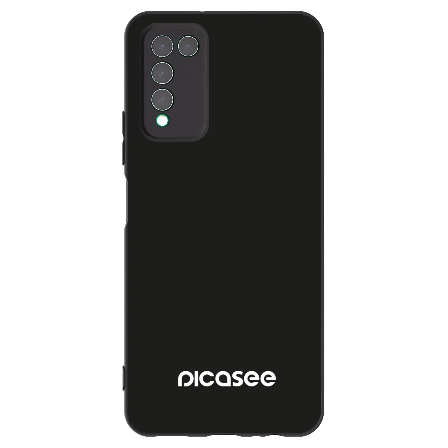 Picasee husă neagră din silicon pentru Honor 10X Lite - Picasee