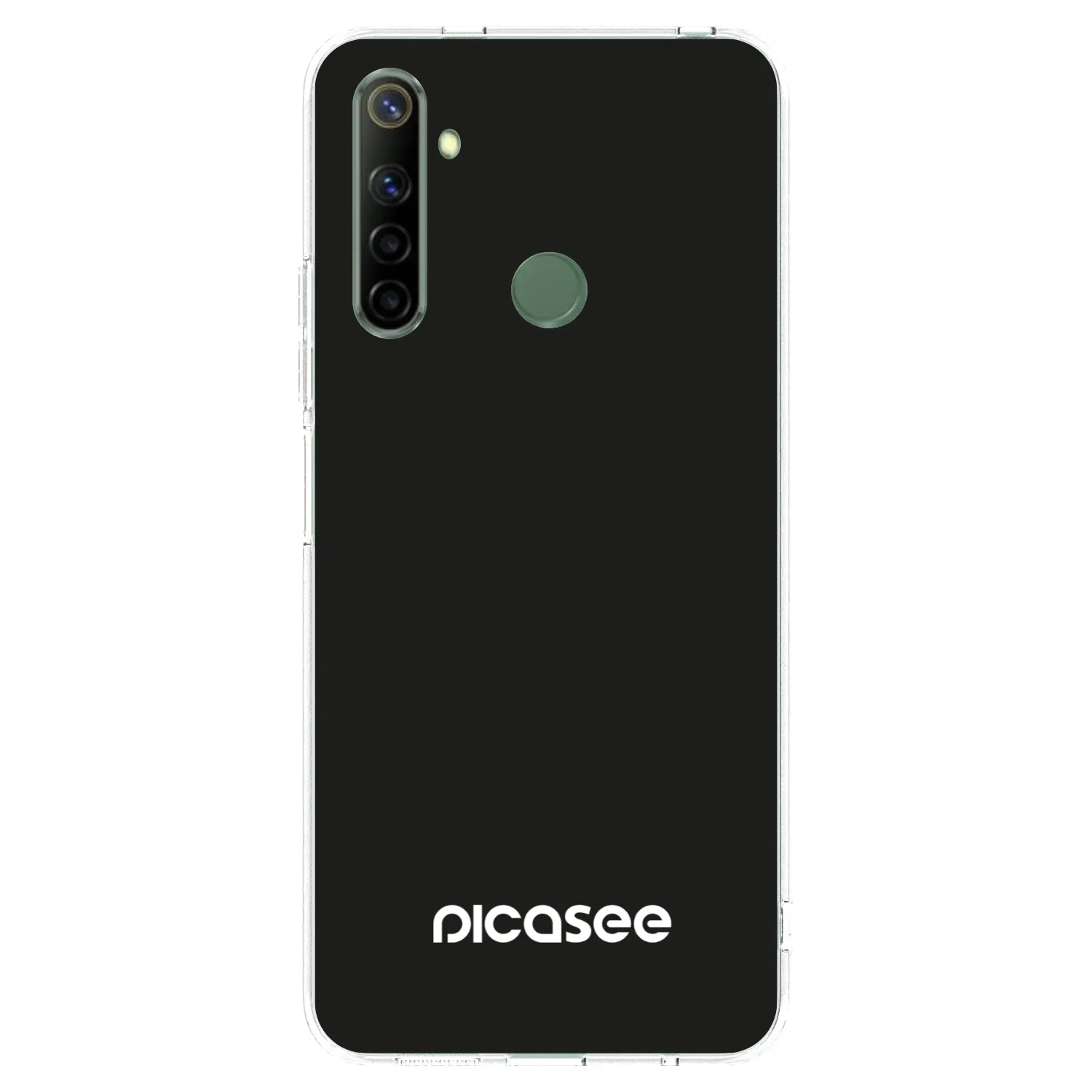 Picasee husă transparentă din silicon pentru Realme 6i - Picasee