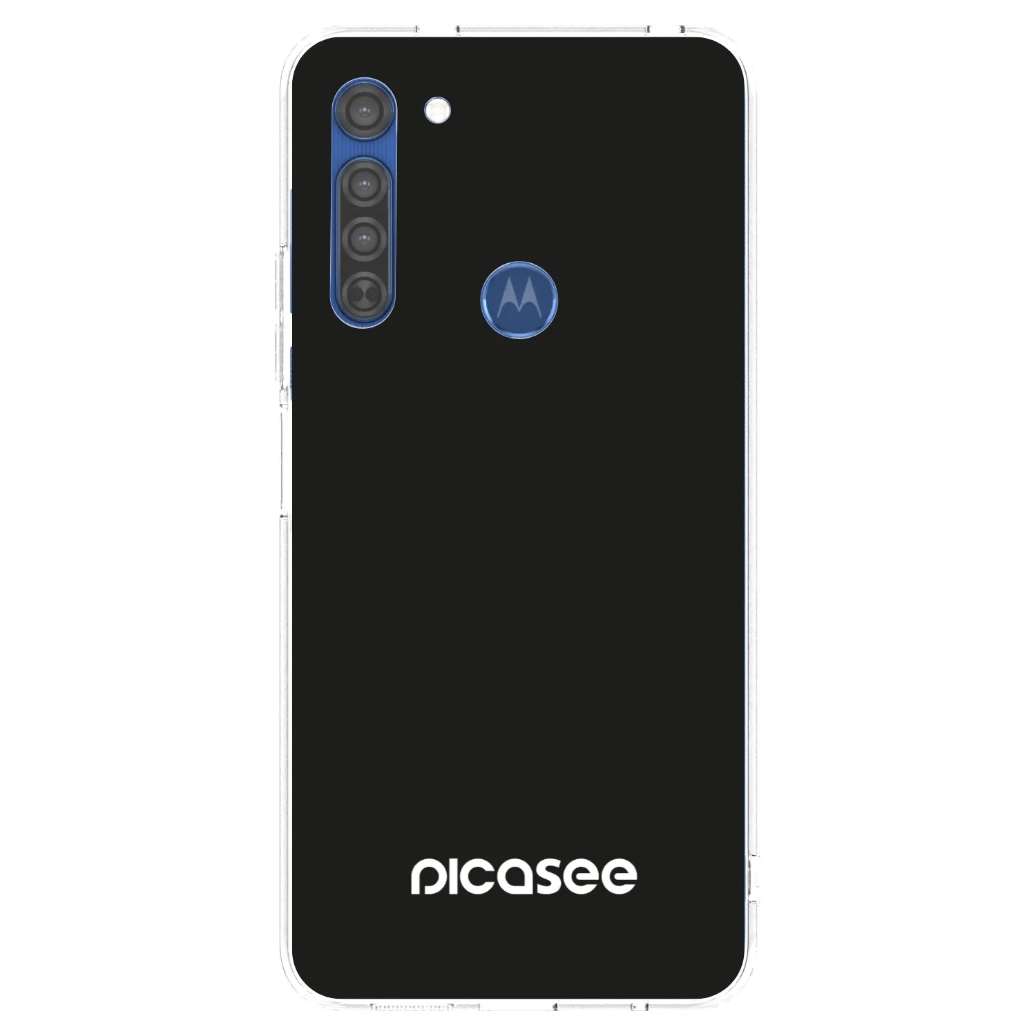 Picasee husă transparentă din silicon pentru Motorola Moto G8 - Picasee