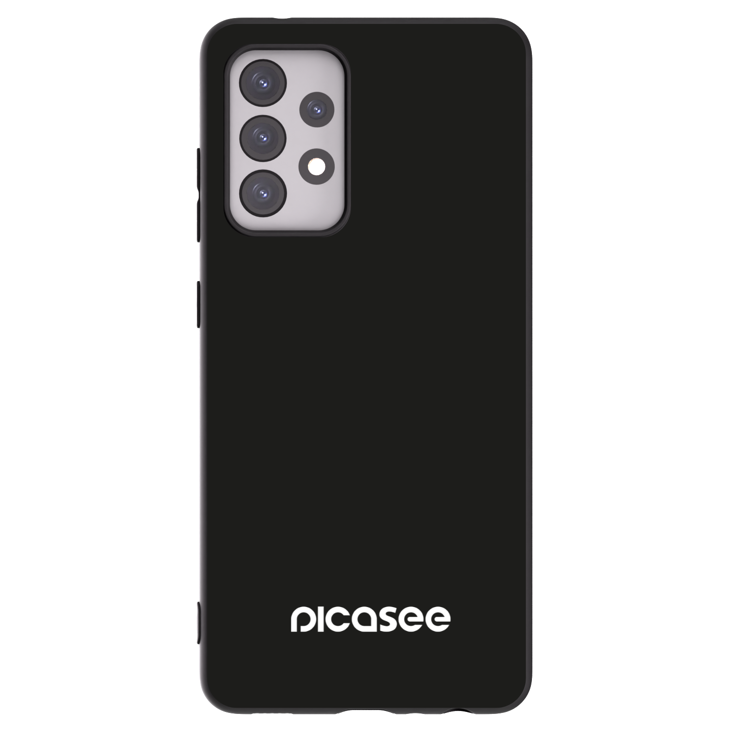 Picasee husă neagră din silicon pentru Samsung Galaxy A52 5G A525F - Picasee