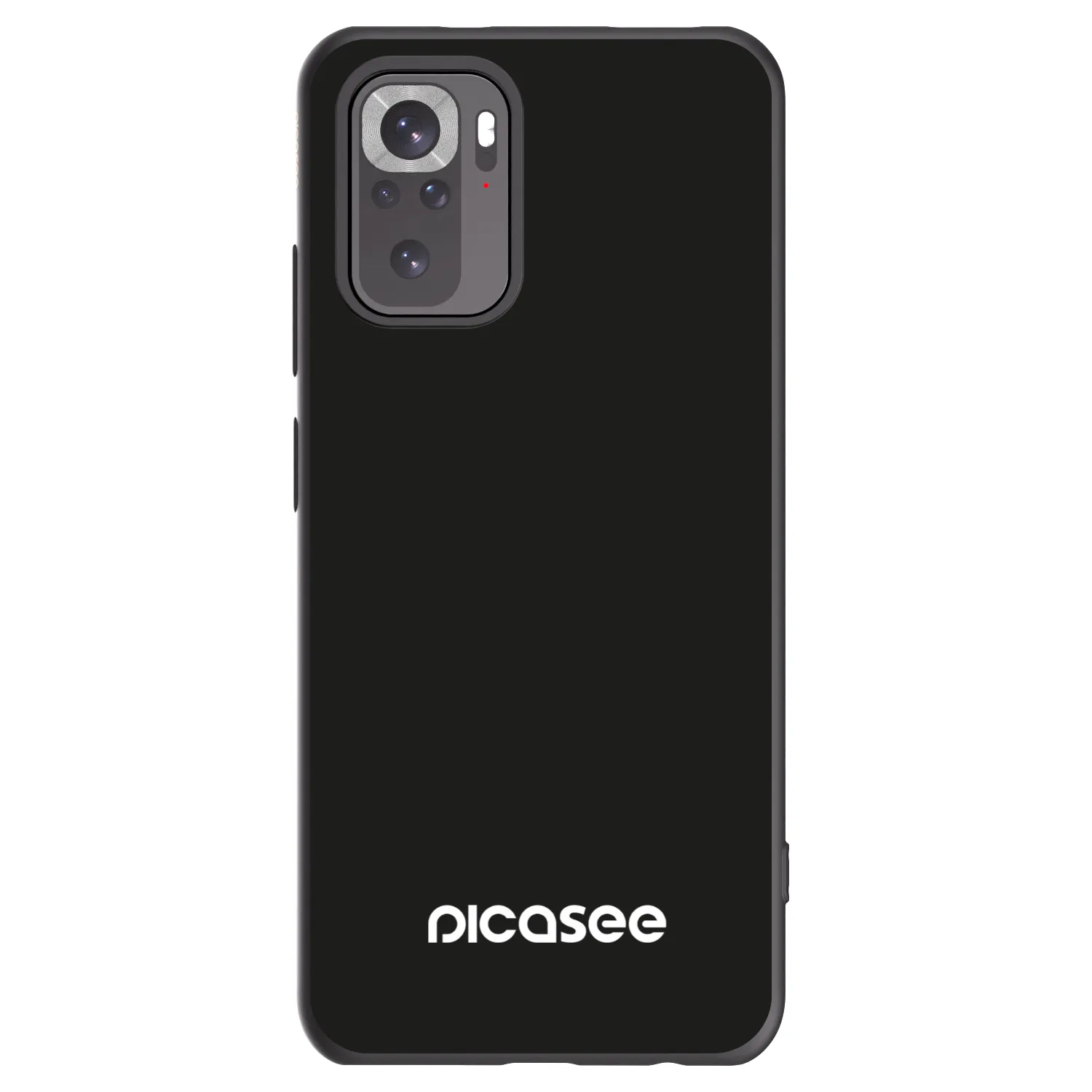 Picasee husă neagră din silicon pentru Xiaomi Redmi Note 10S - Picasee