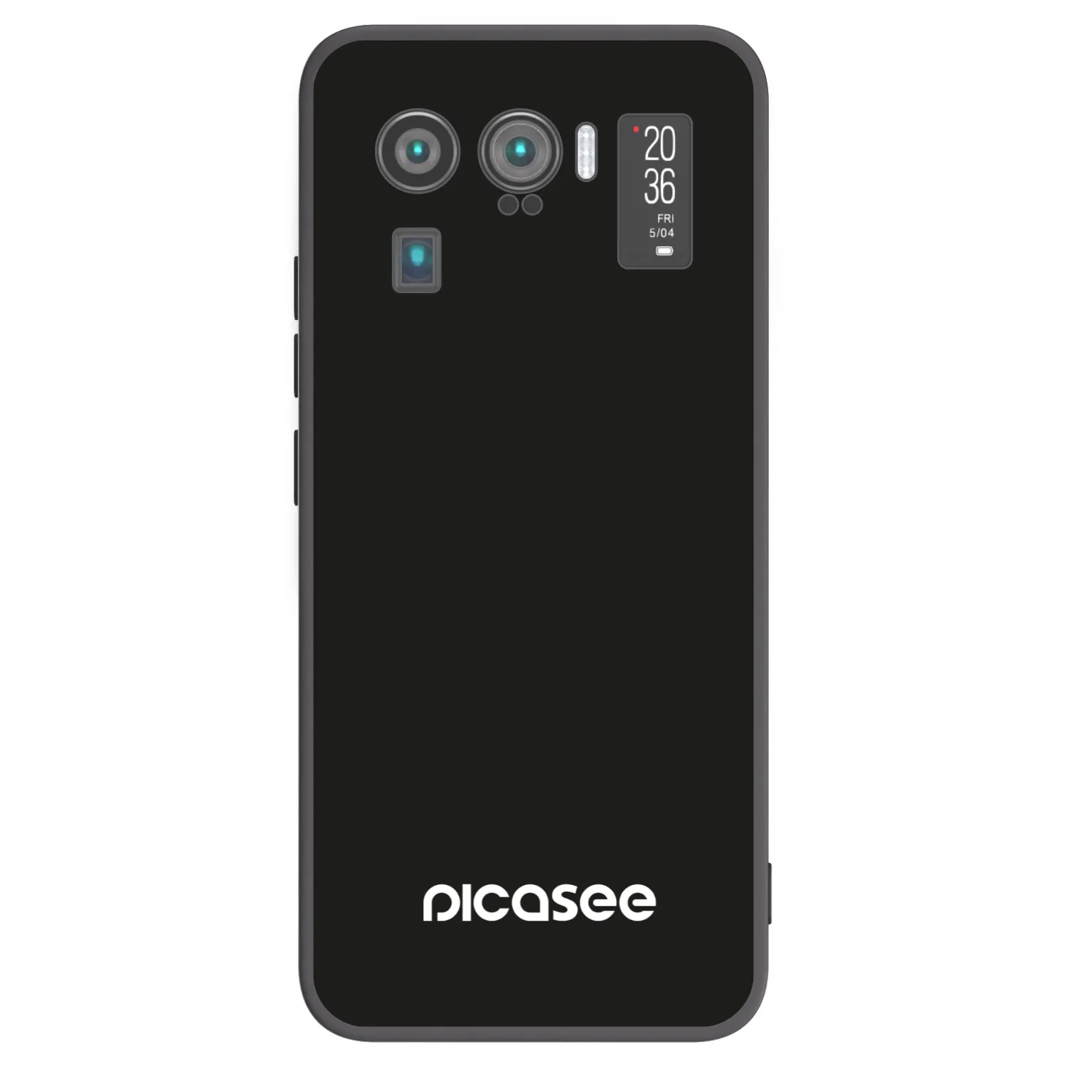 Picasee husă neagră din silicon pentru Xiaomi Mi 11 Ultra - Picasee