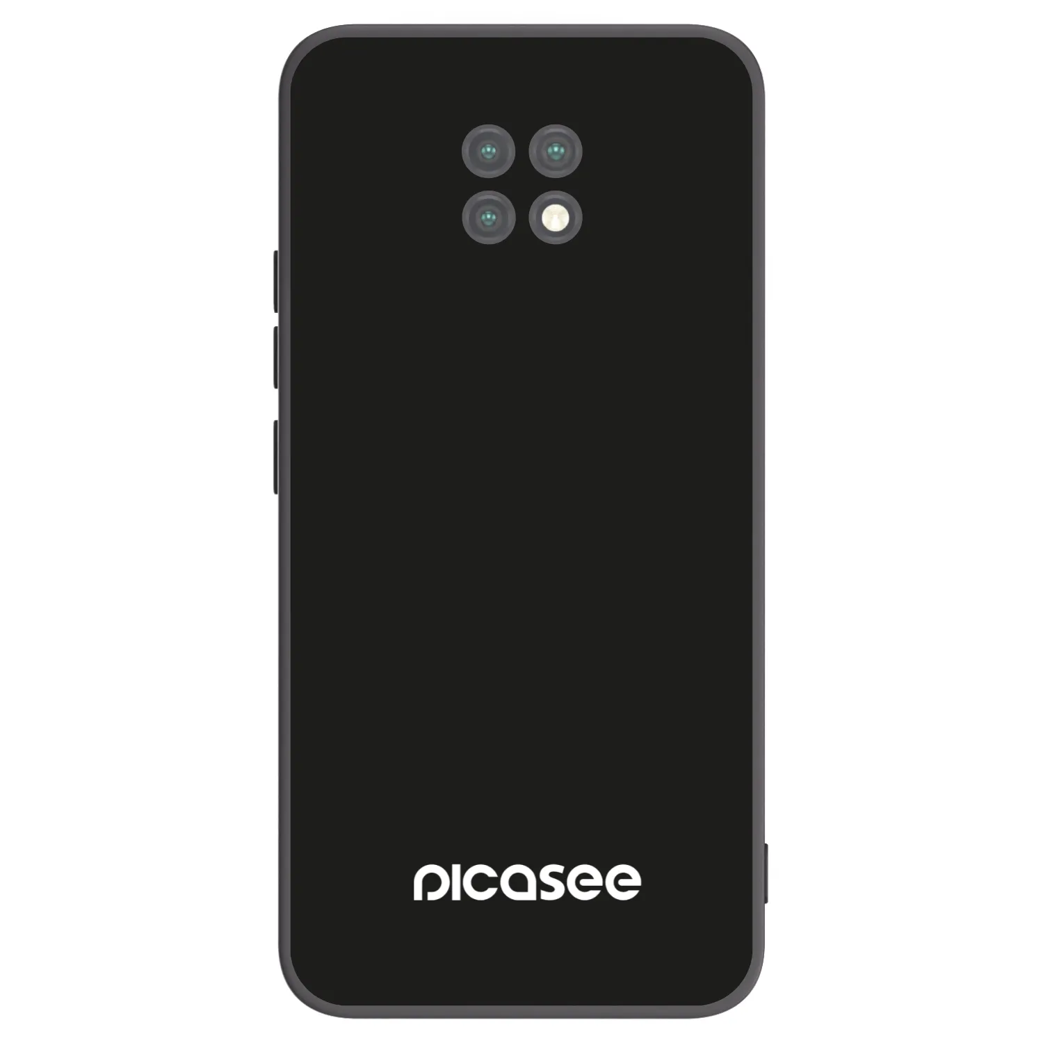 Picasee husă neagră din silicon pentru Xiaomi Redmi Note 9T - Picasee