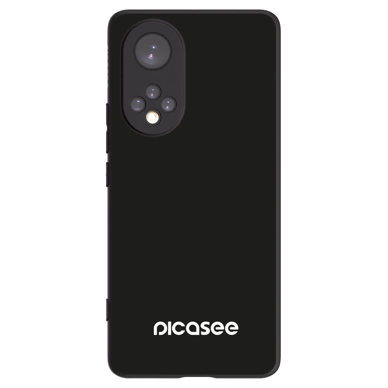 Picasee husă neagră din silicon pentru Huawei Nova 9 - Picasee