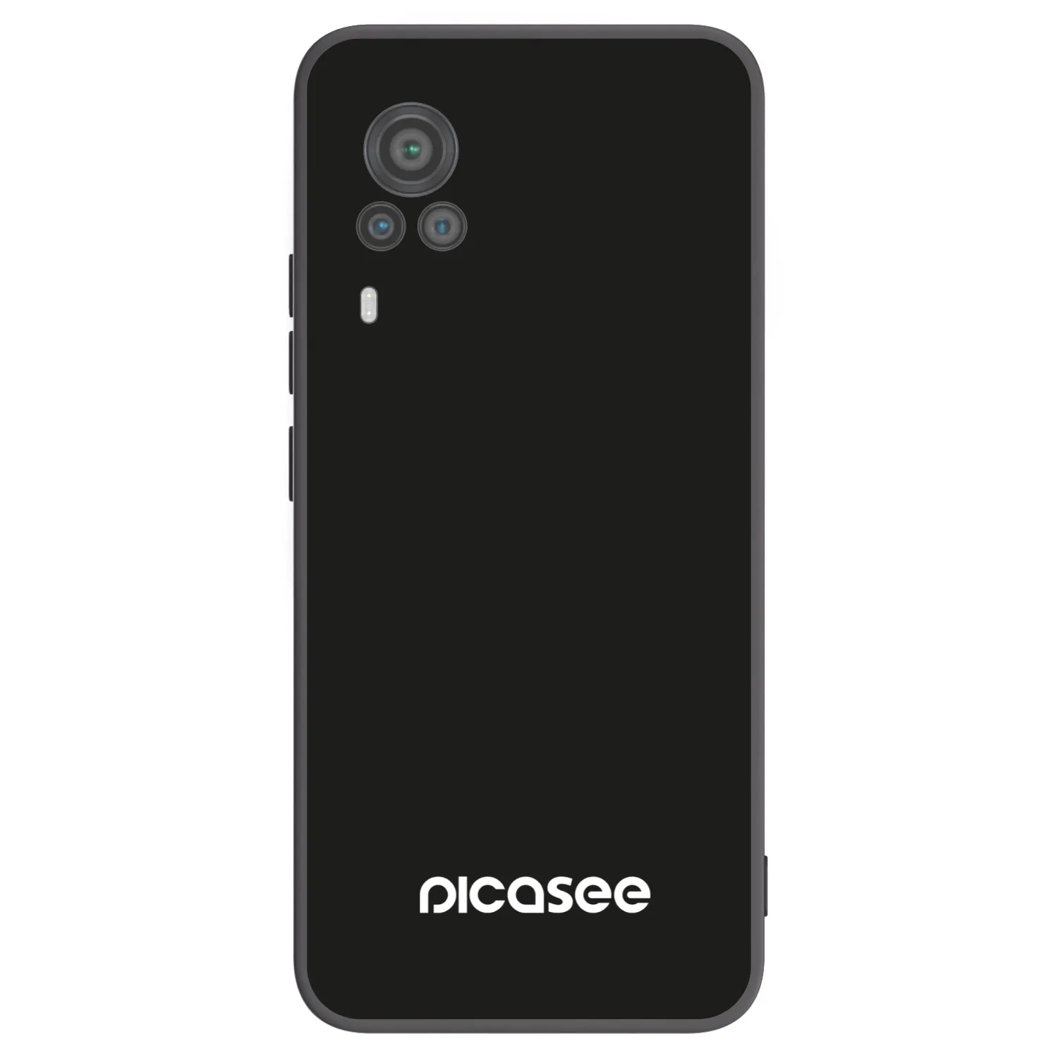 Picasee husă neagră din silicon pentru Vivo X60 Pro 5G - Picasee