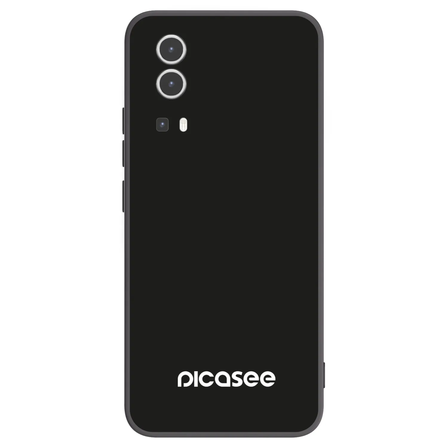 Picasee husă neagră din silicon pentru Vivo Y72 5G - Picasee