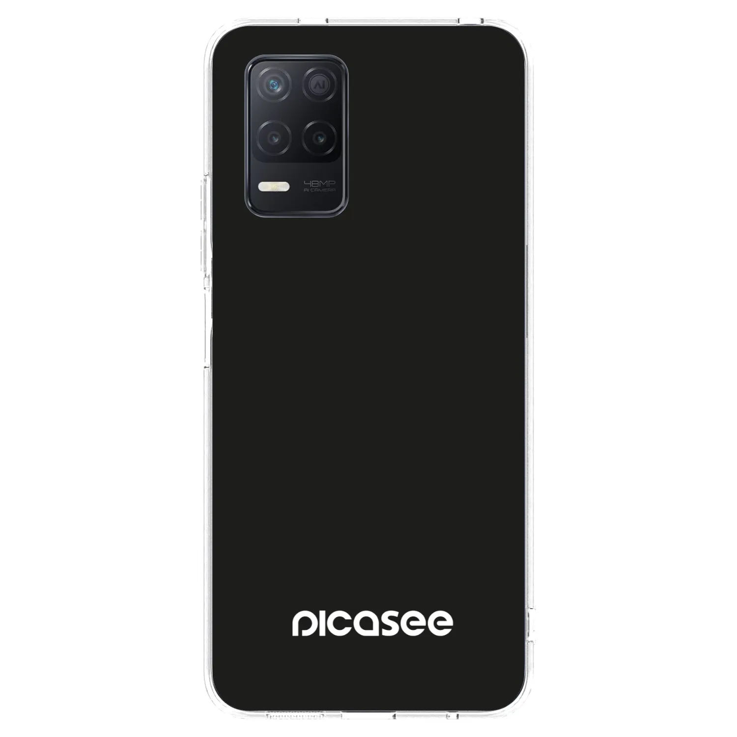 Picasee husă transparentă din silicon pentru Realme 8 5G - Picasee